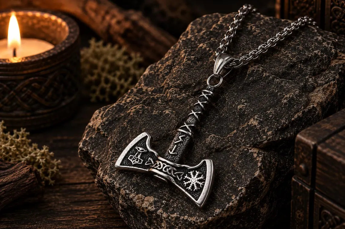 Viking axe pendant