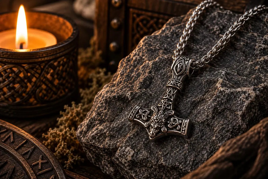 Mjolnir necklace