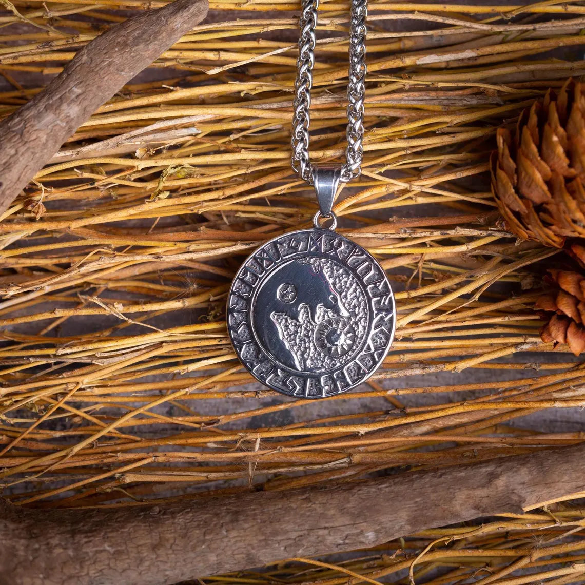 Viking Fenrir necklace
