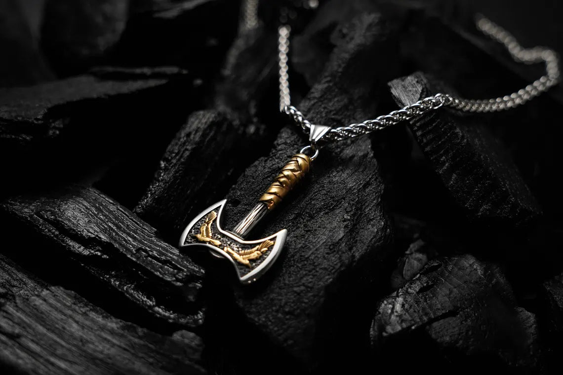 Berserker axe pendant