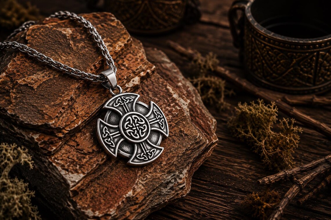 Celtic knot pendant