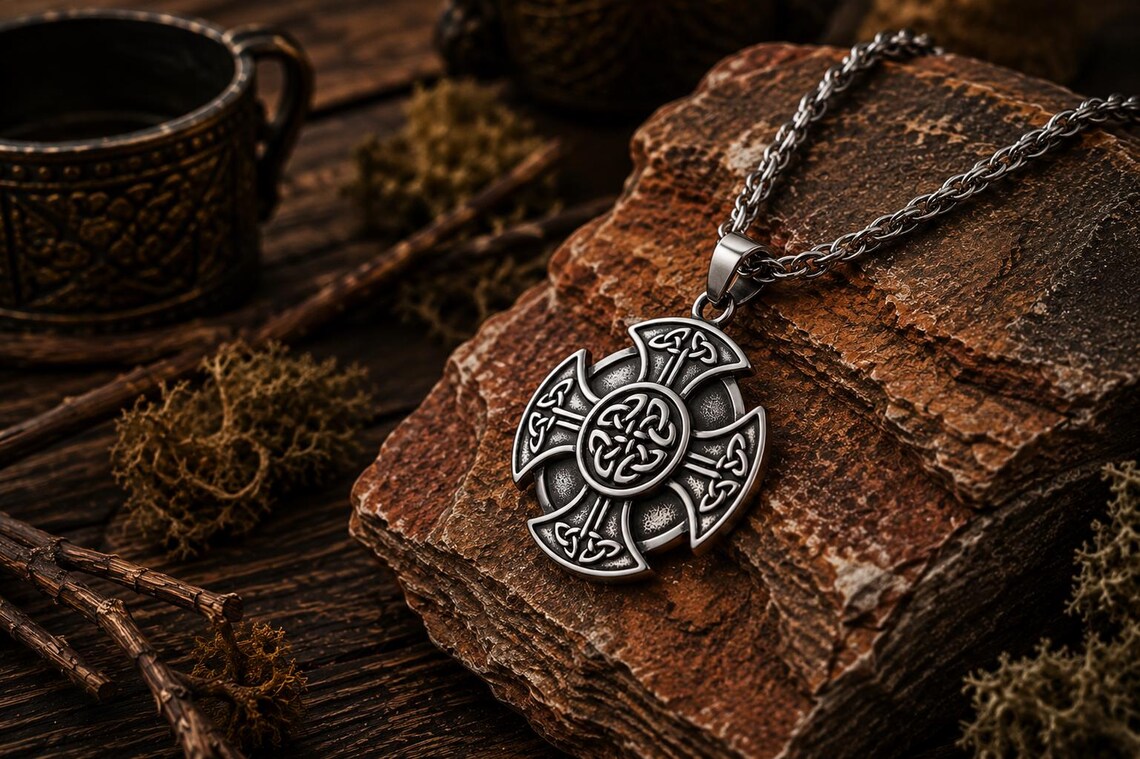 Celtic knot pendant