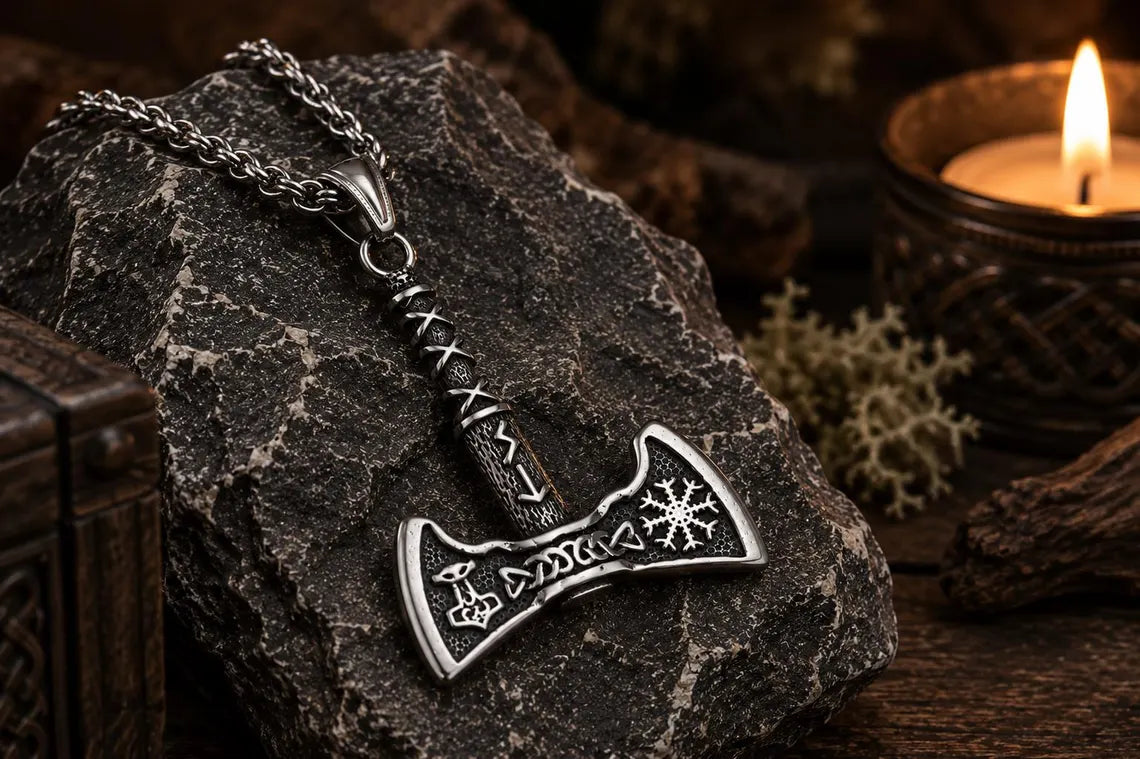 Viking axe pendant