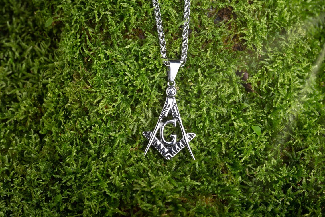 Masonic Letter G Necklace