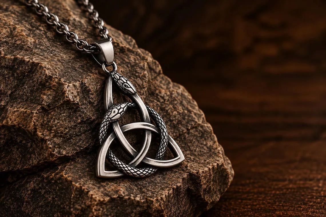 Celtic Snake Necklace