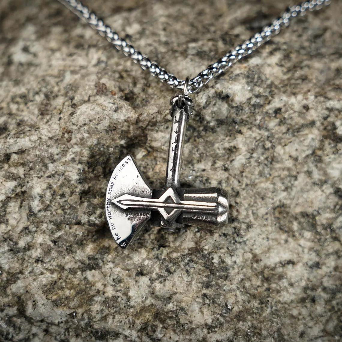 Kratos Axe Necklace