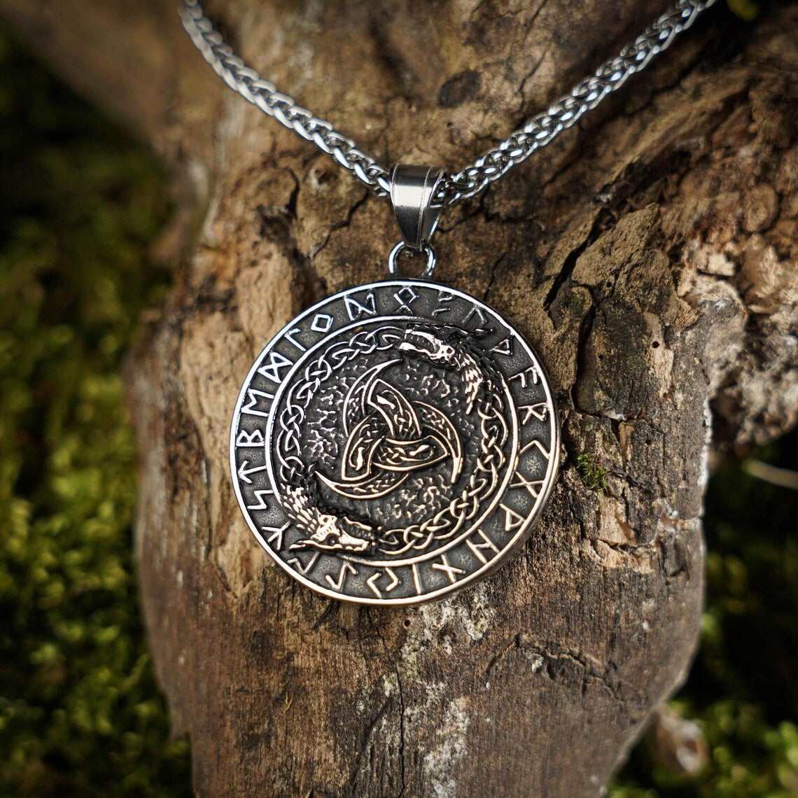 Celtic Triskelion necklace