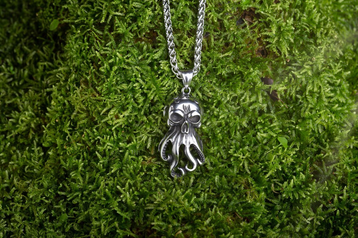 Octopus Skull Necklace