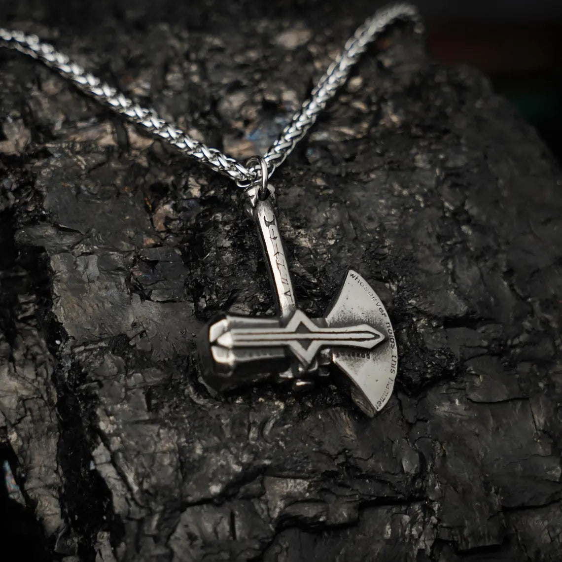 Kratos Axe Necklace