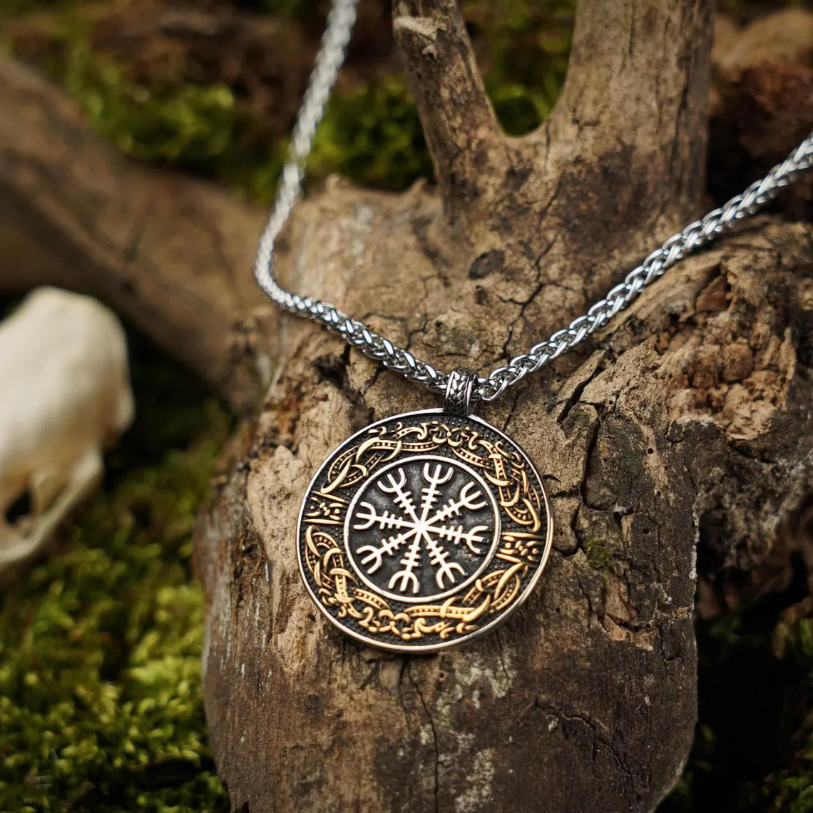 Vegvisir necklace