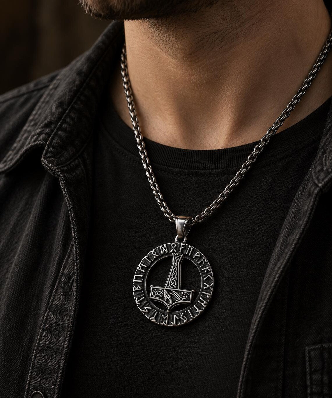 Mjolnir pendant