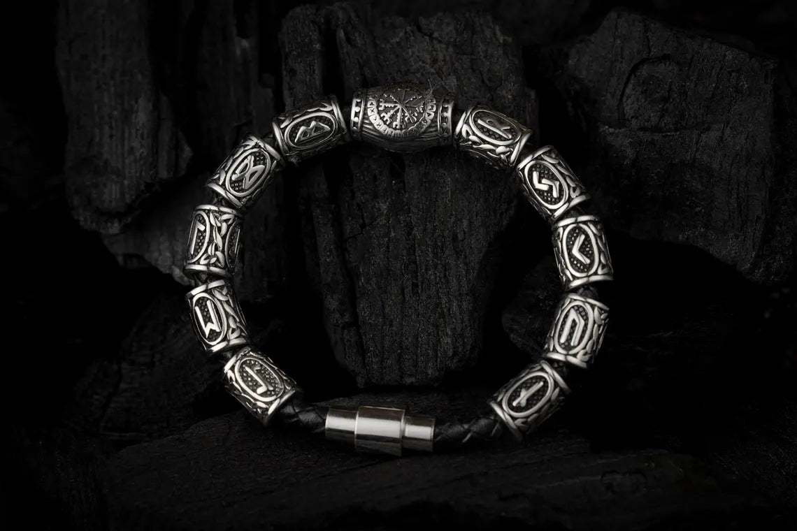 Scandinavian rune bracelet