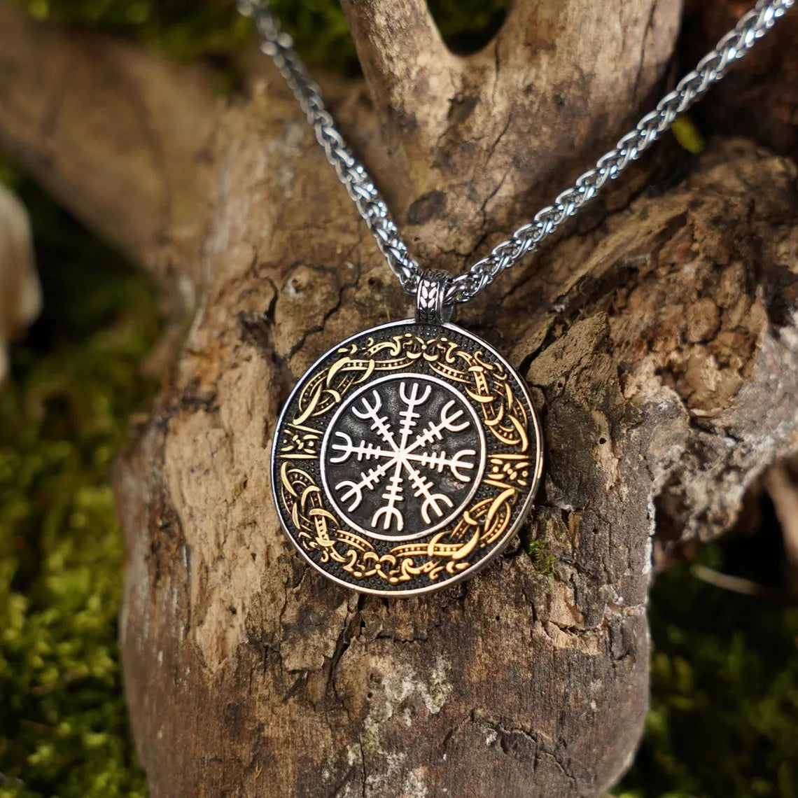 Vegvisir necklace
