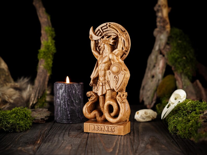 Abraxas Goetia Statue