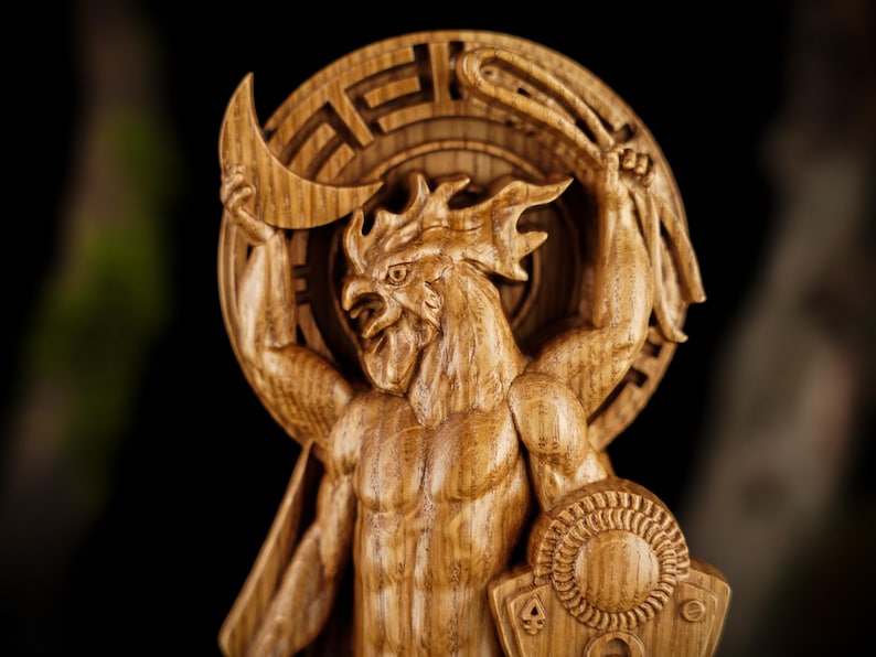 Abraxas Goetia Statue