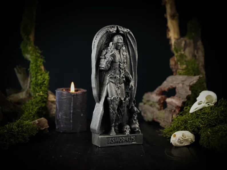 Black Asmodeus Statue