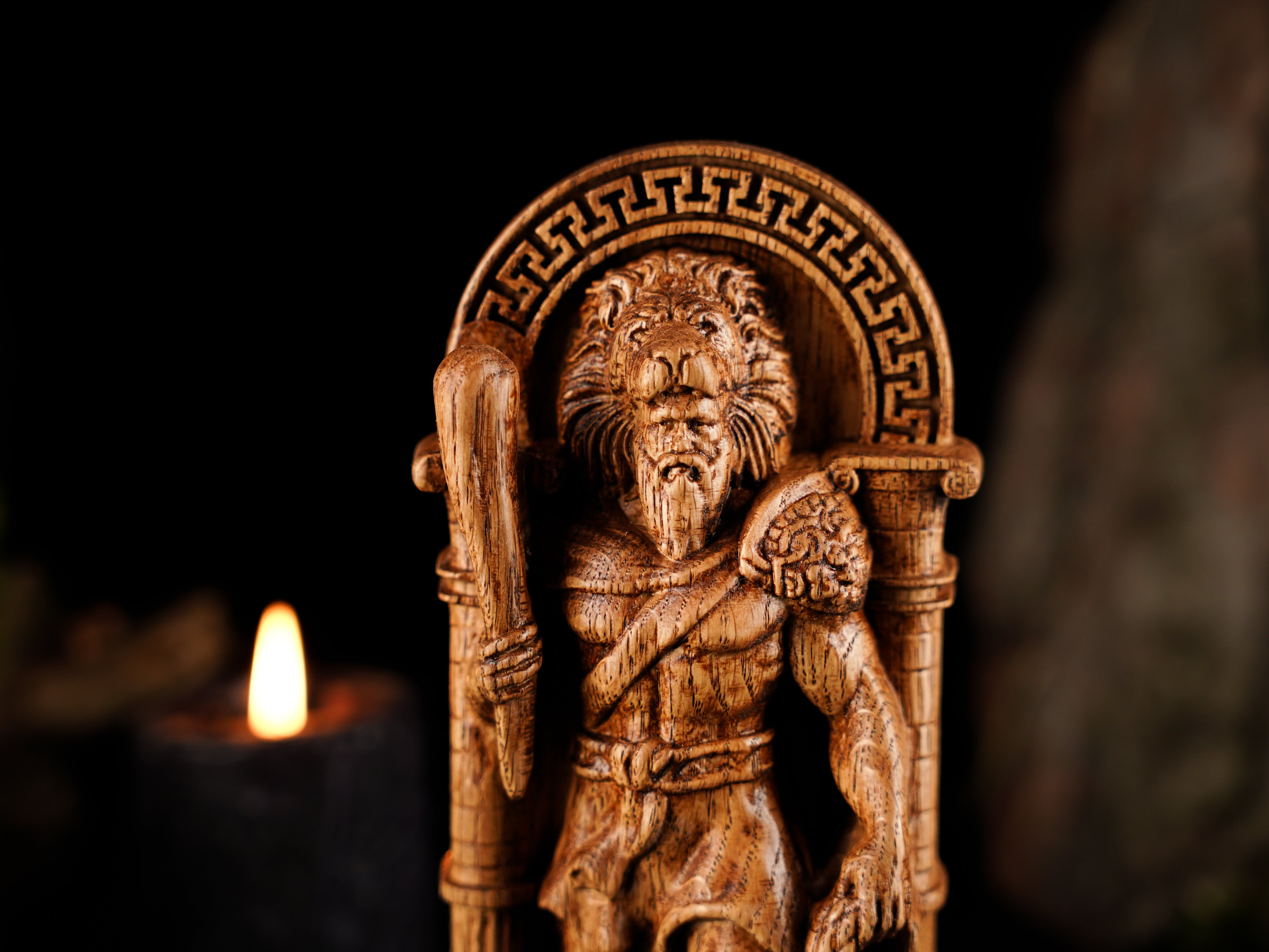 Hercules God Statue