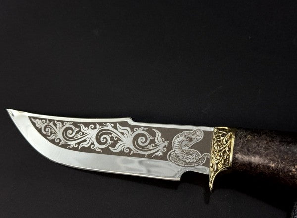 Handmade knife "SNAKE"