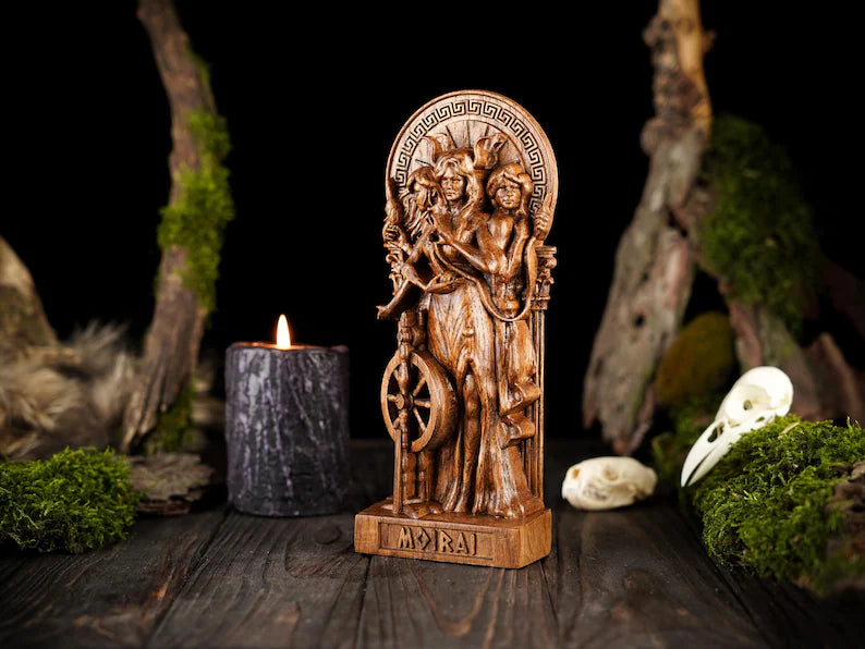Morai goddess statue