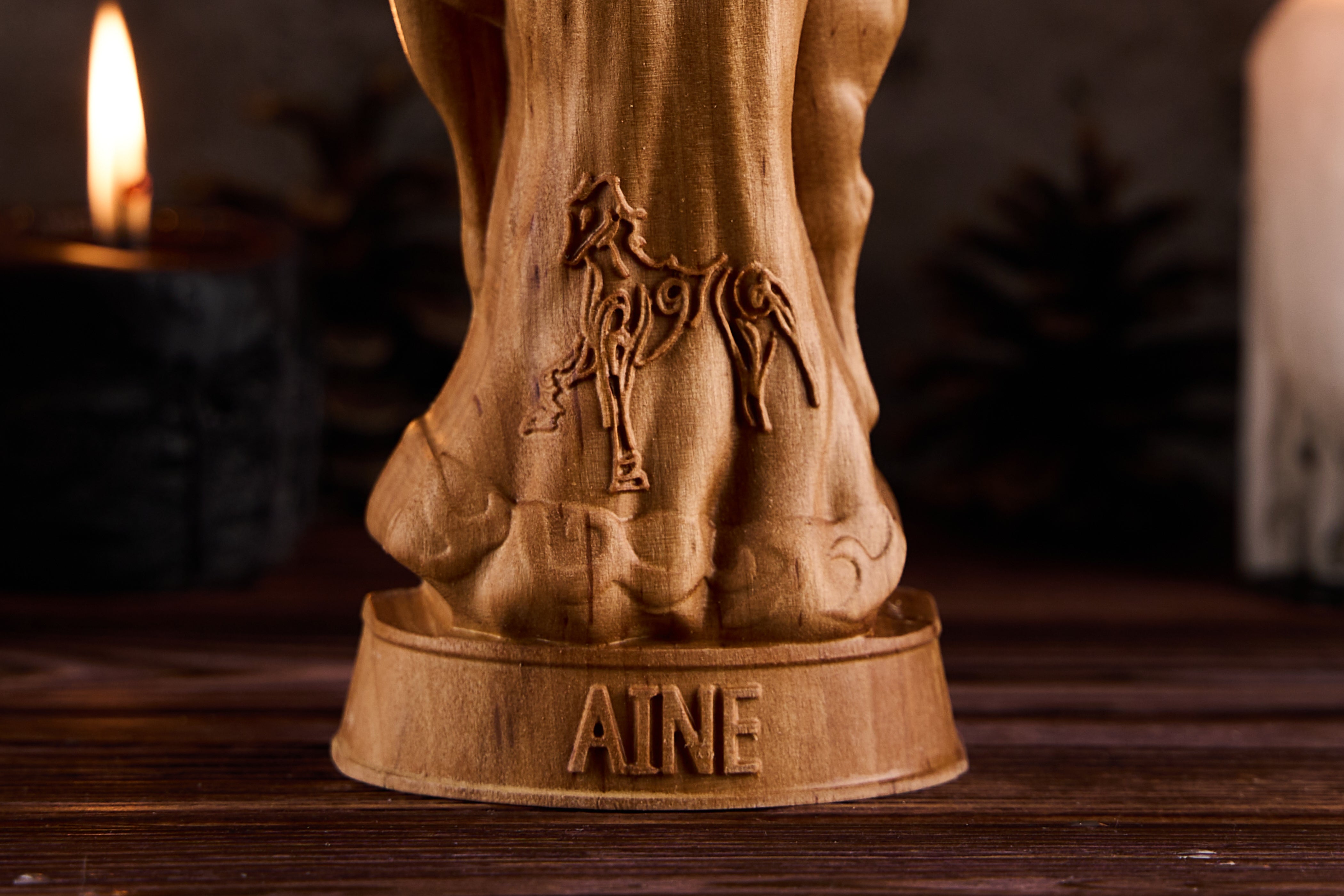 Oak Aine Celtic statue