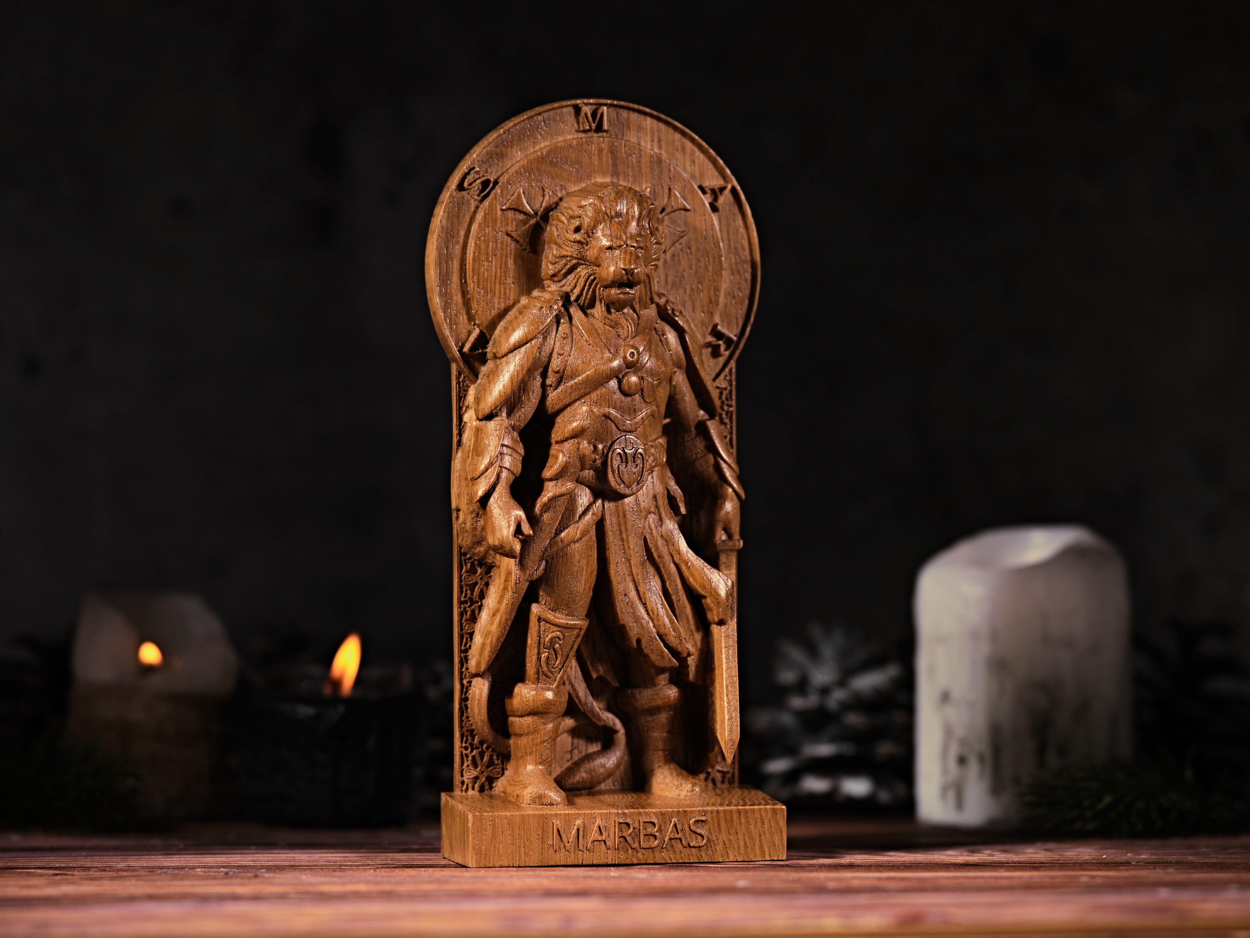 Oak Marbas Goetia Demon