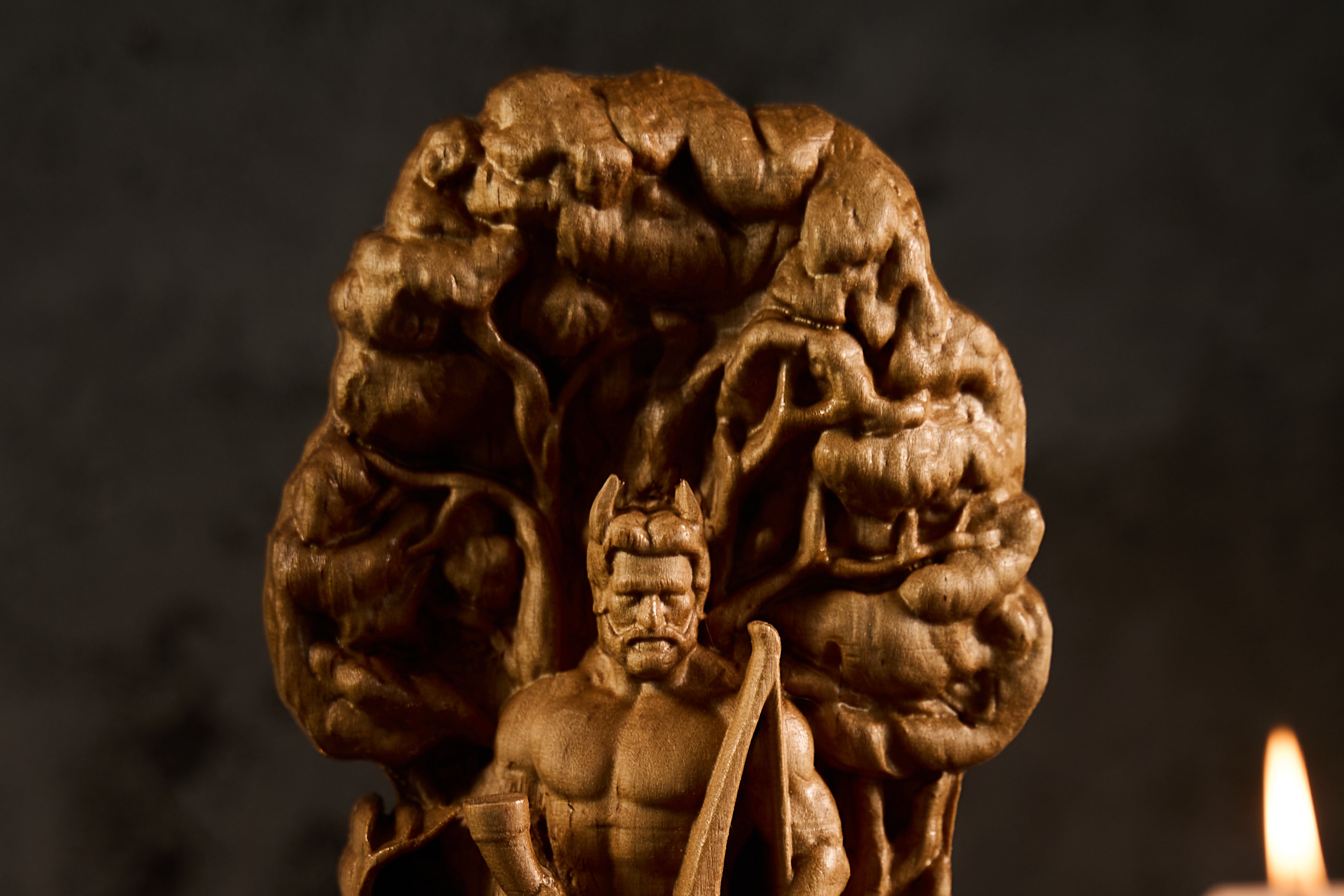 Oak Herne the Hunter Celtic statue