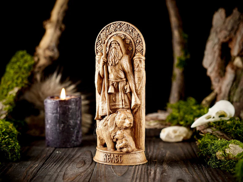 Veles Slavic Statue