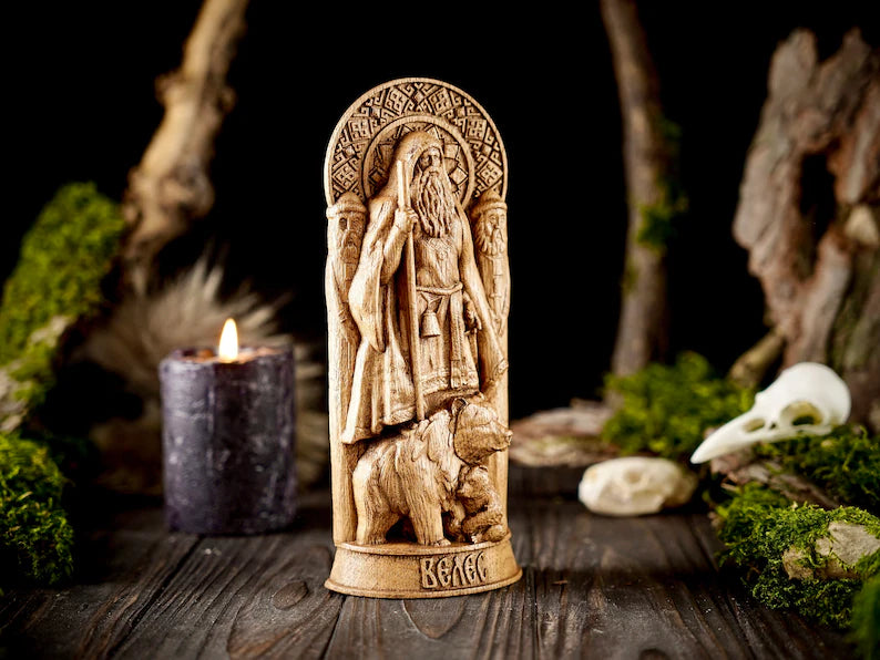 Veles Slavic Statue