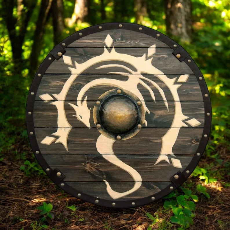 Ouroboros Viking Shield