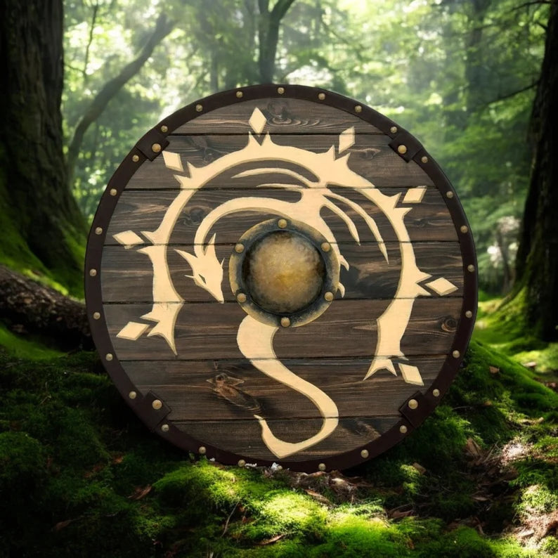 Ouroboros Viking Shield