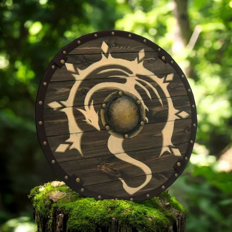 Ouroboros Viking Shield