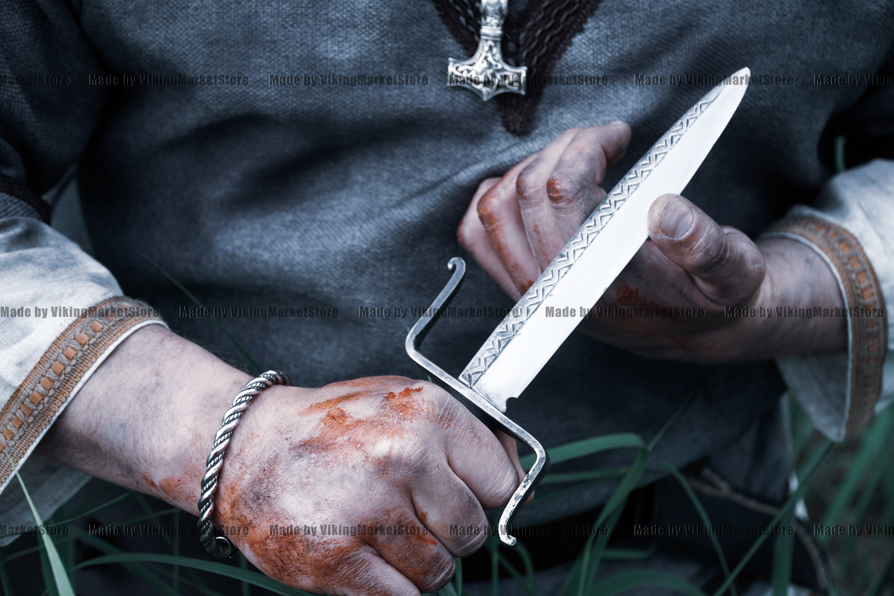 traditional viking knife