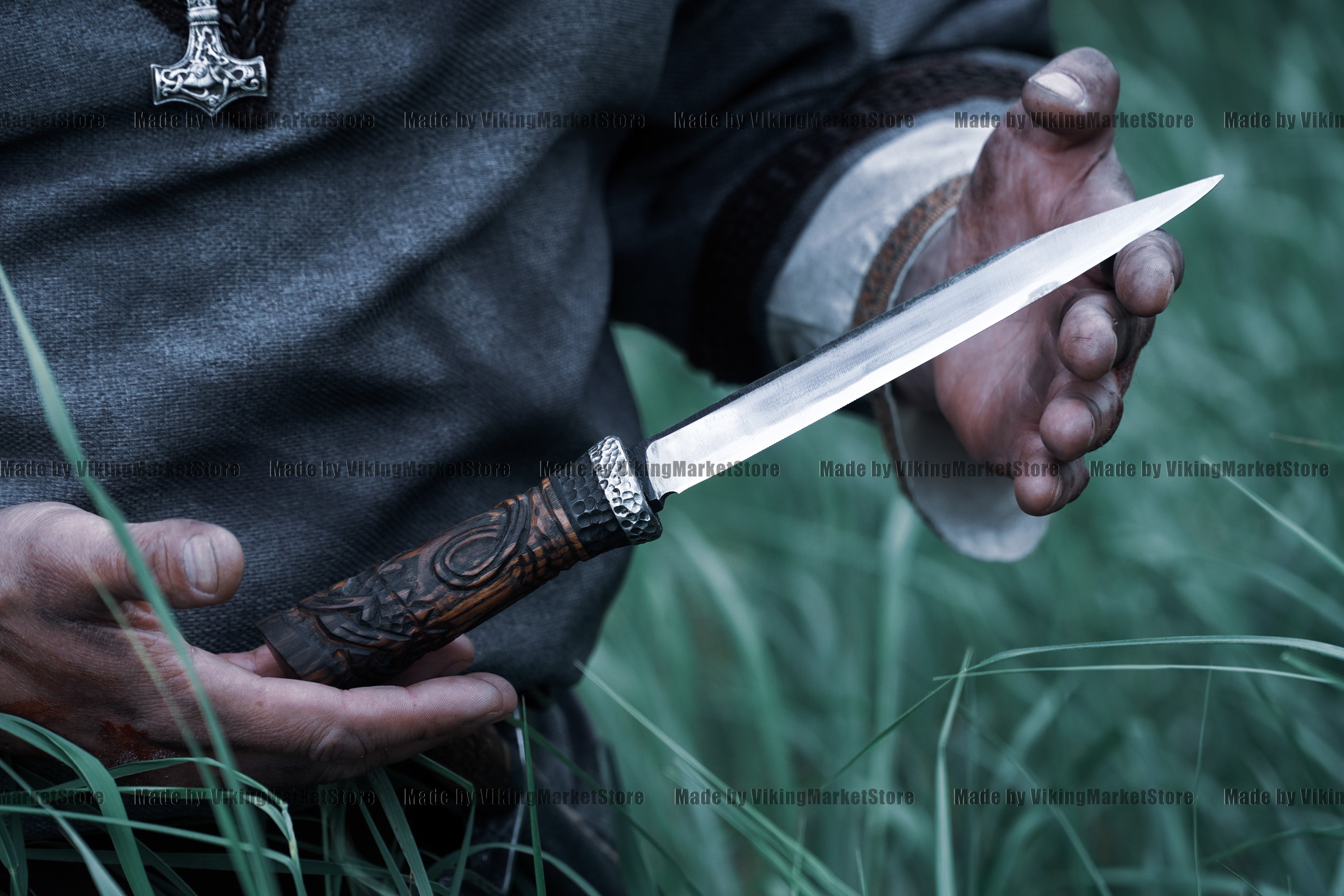 Scandinavian seax knife