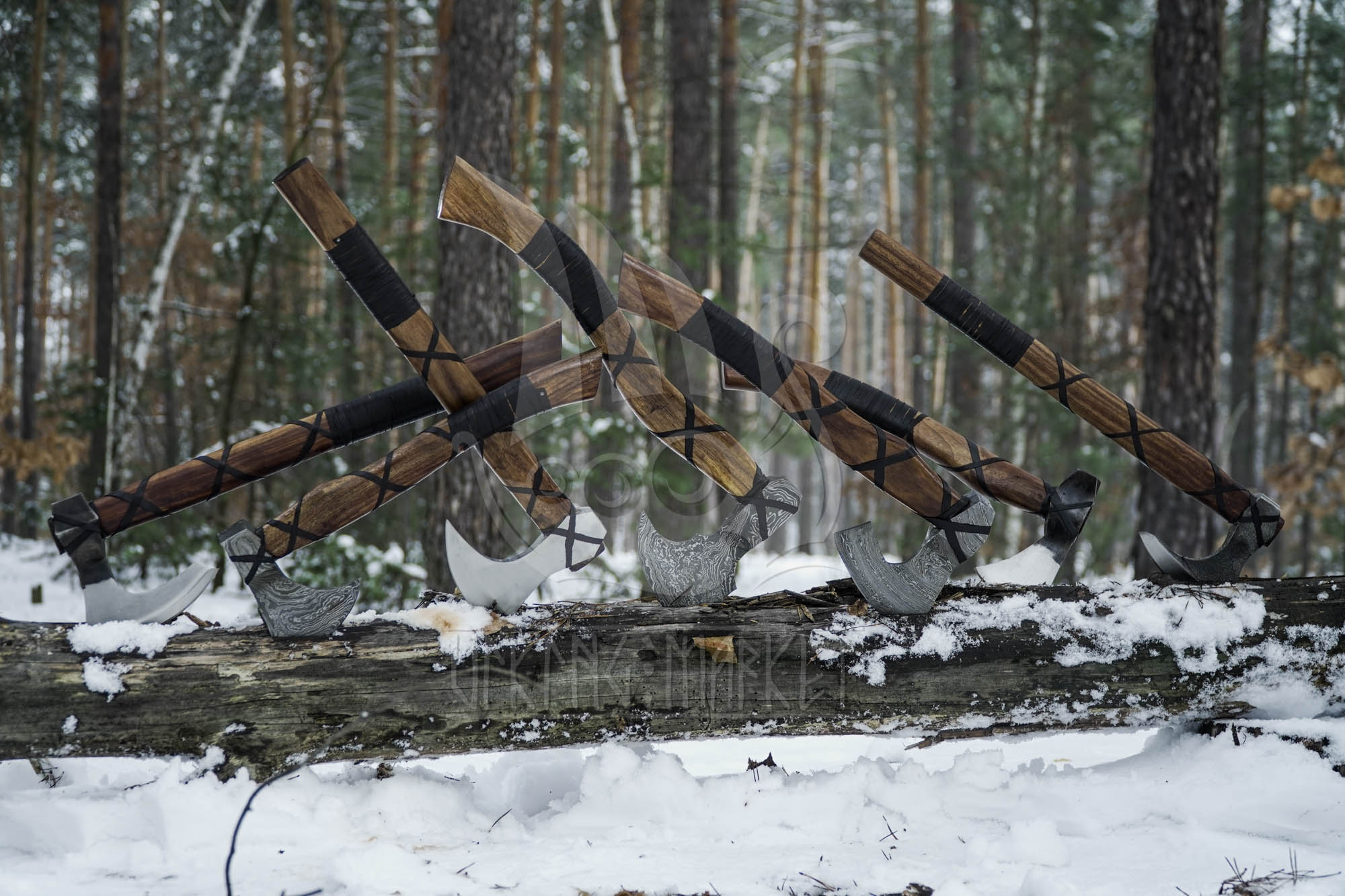 Viking axes set