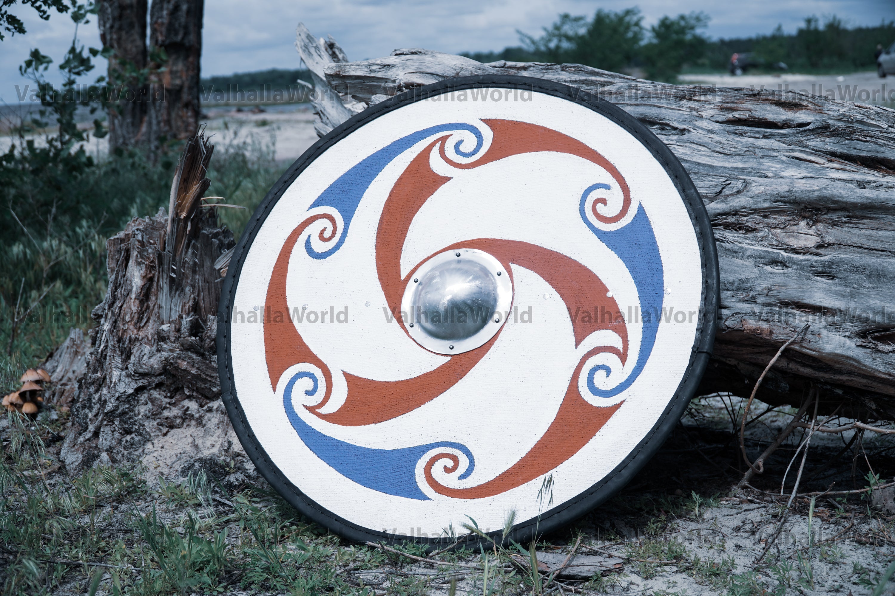 Battle ready viking shield