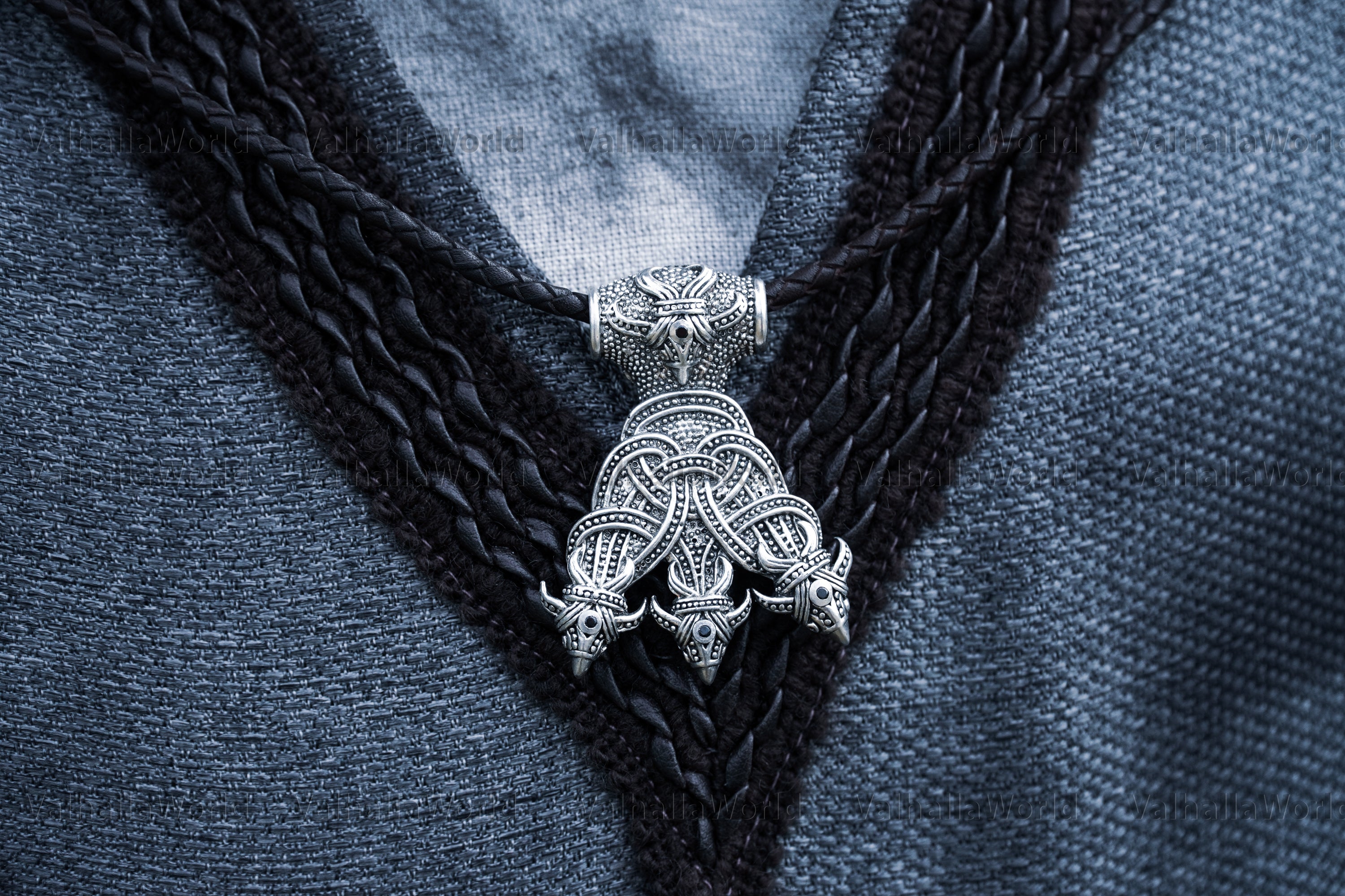 Raven Thor Hammer Pendant - Valhallaworld