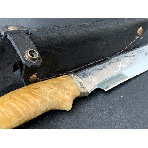 Handmade knife "FISH" - Valhallaworld