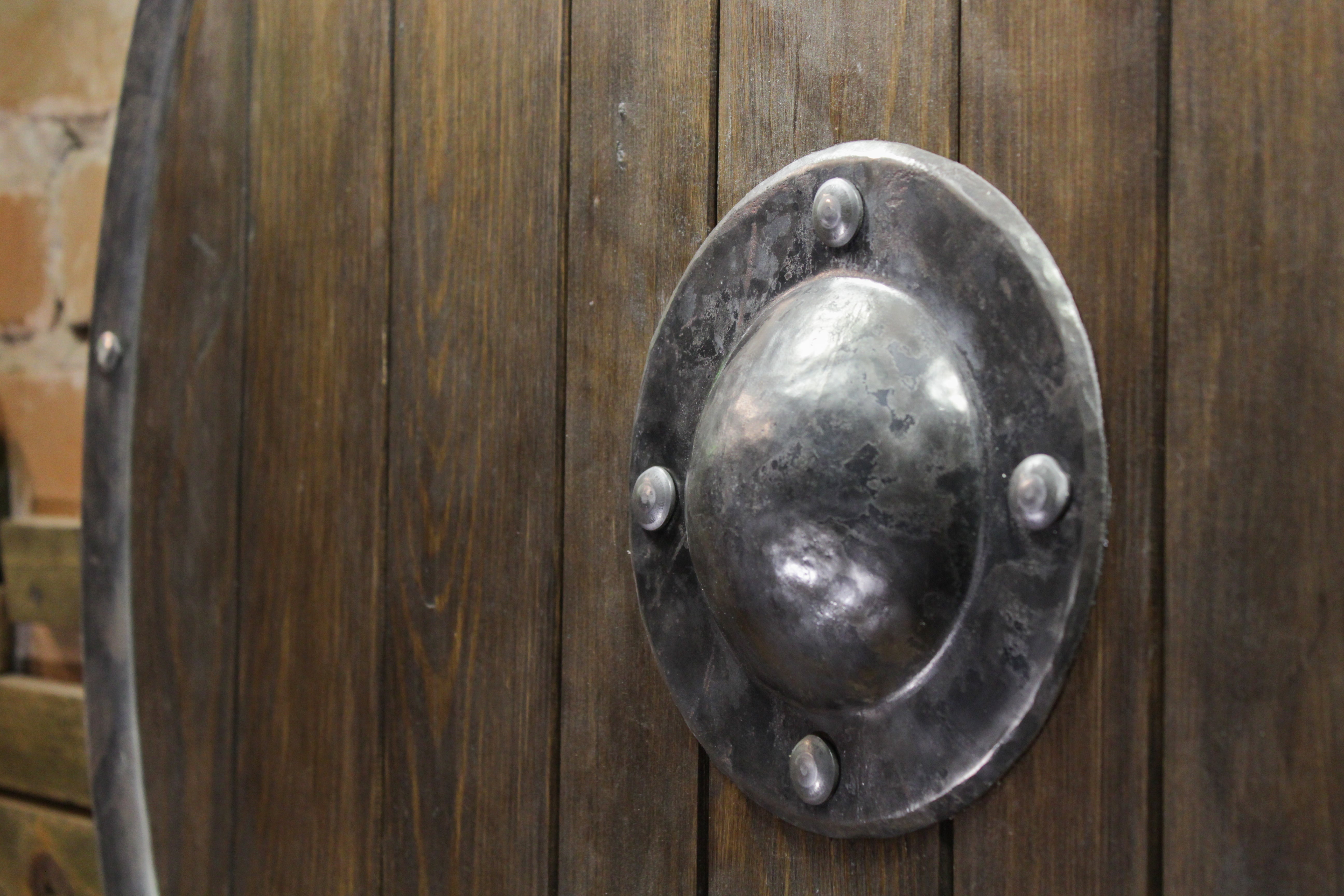 Wooden norse shield