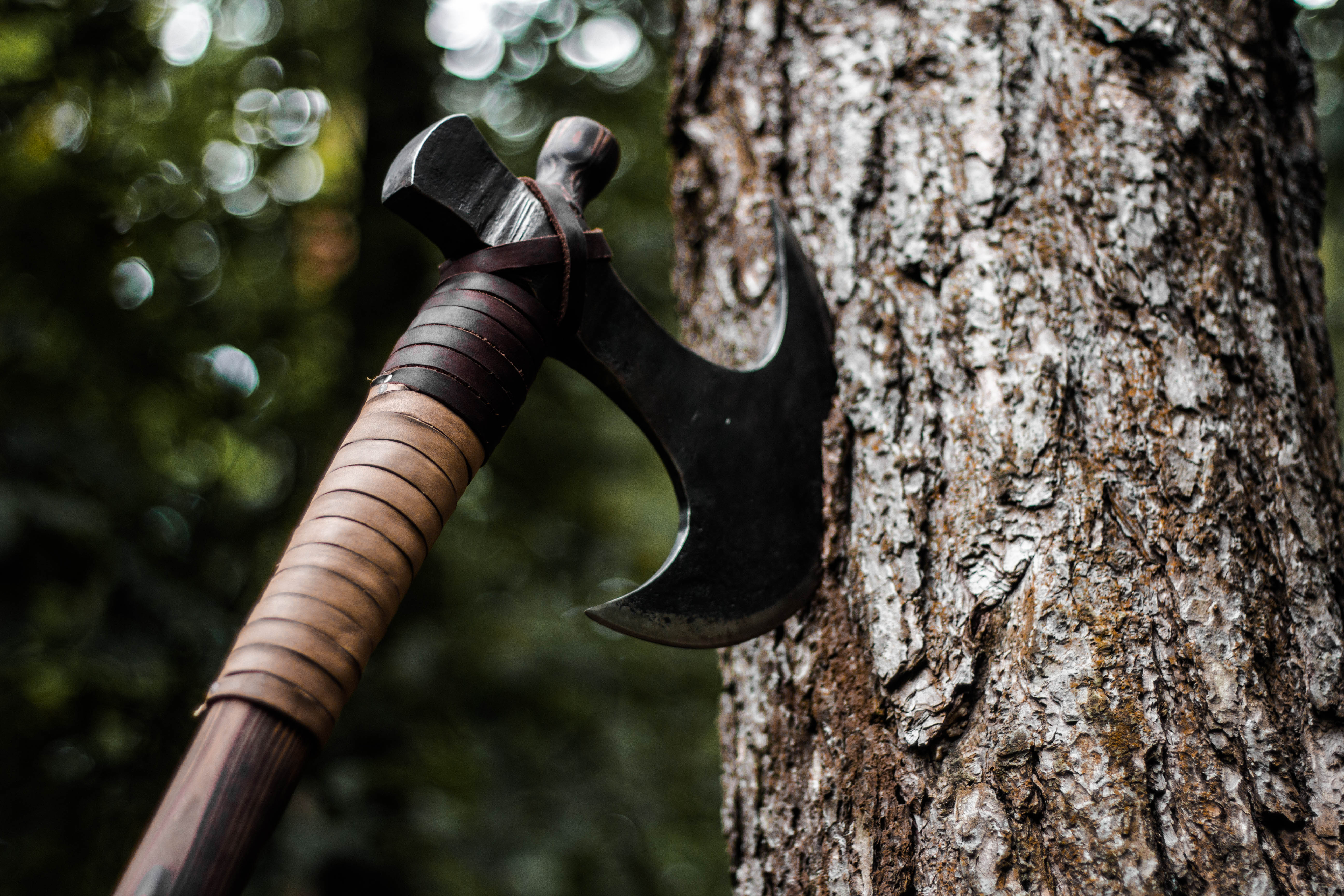 Forged Turgut axe