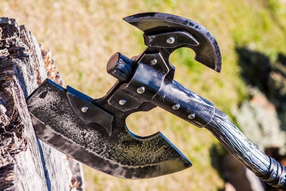 Bearded Norse axe