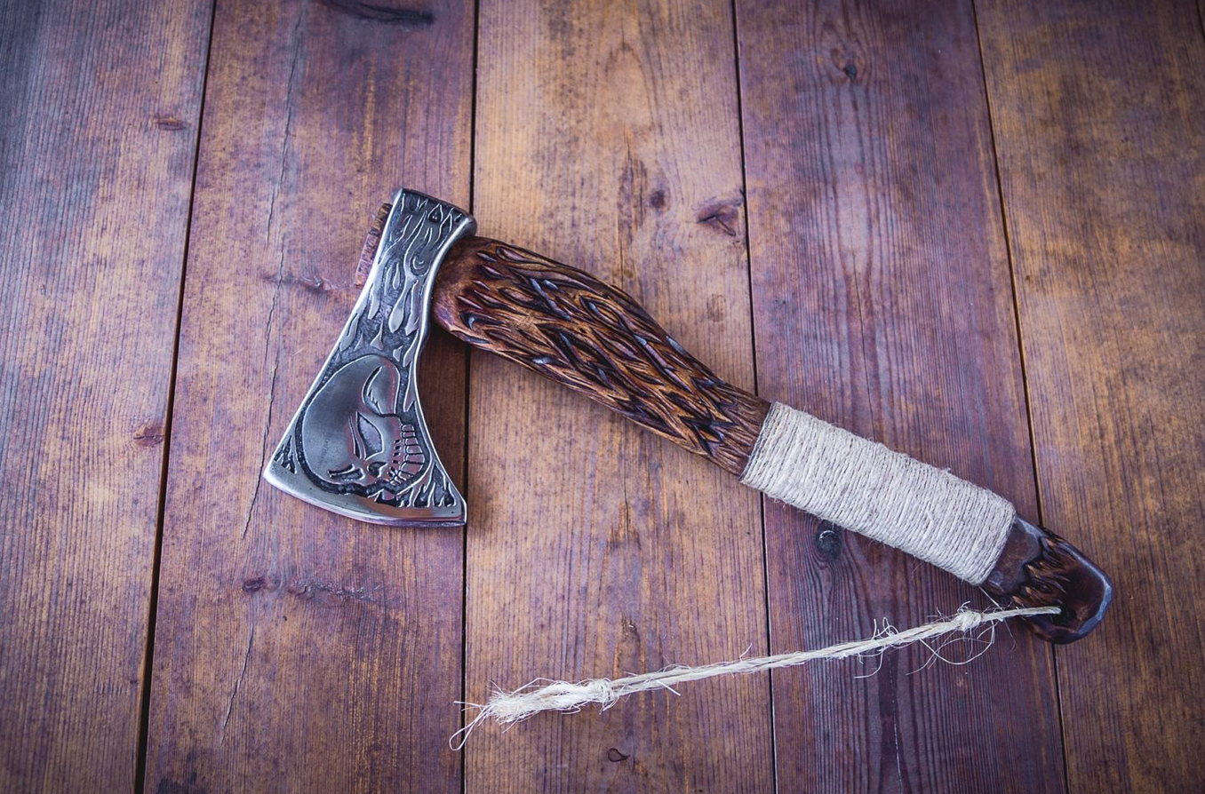 custom made viking axe