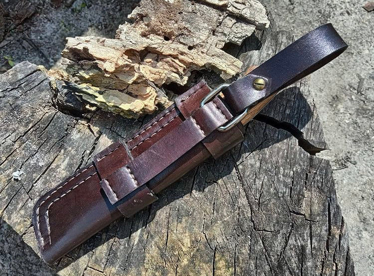 Forged engraved knife - Valhallaworld