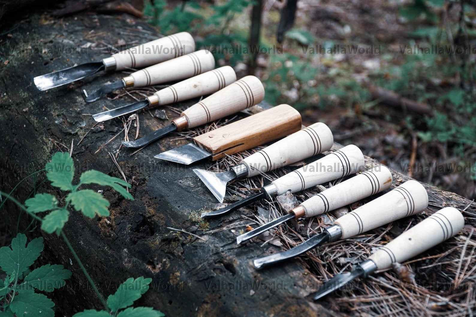 forged wood carving tools