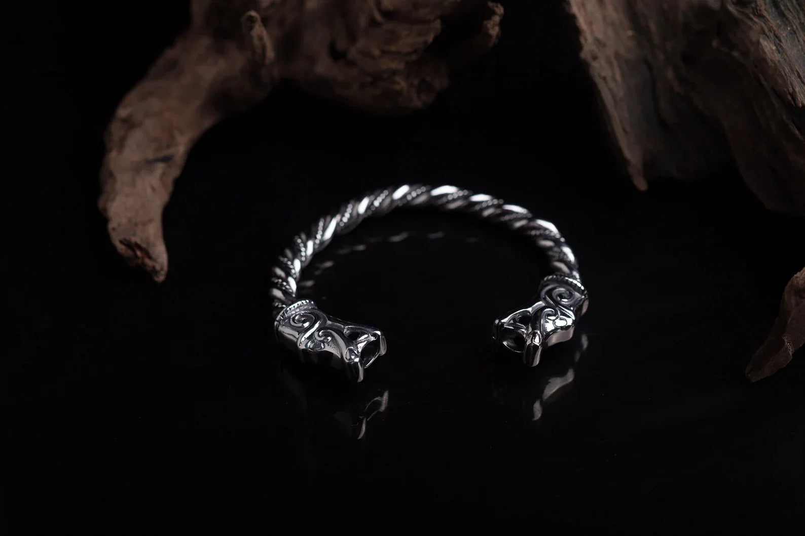 Fenrir norse bangle