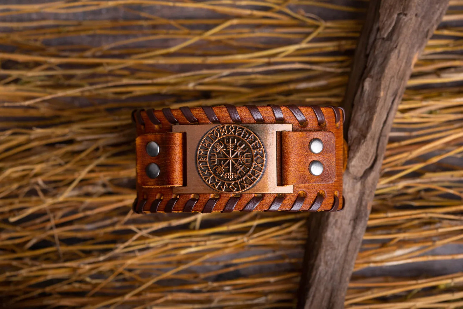 leather viking jewelry