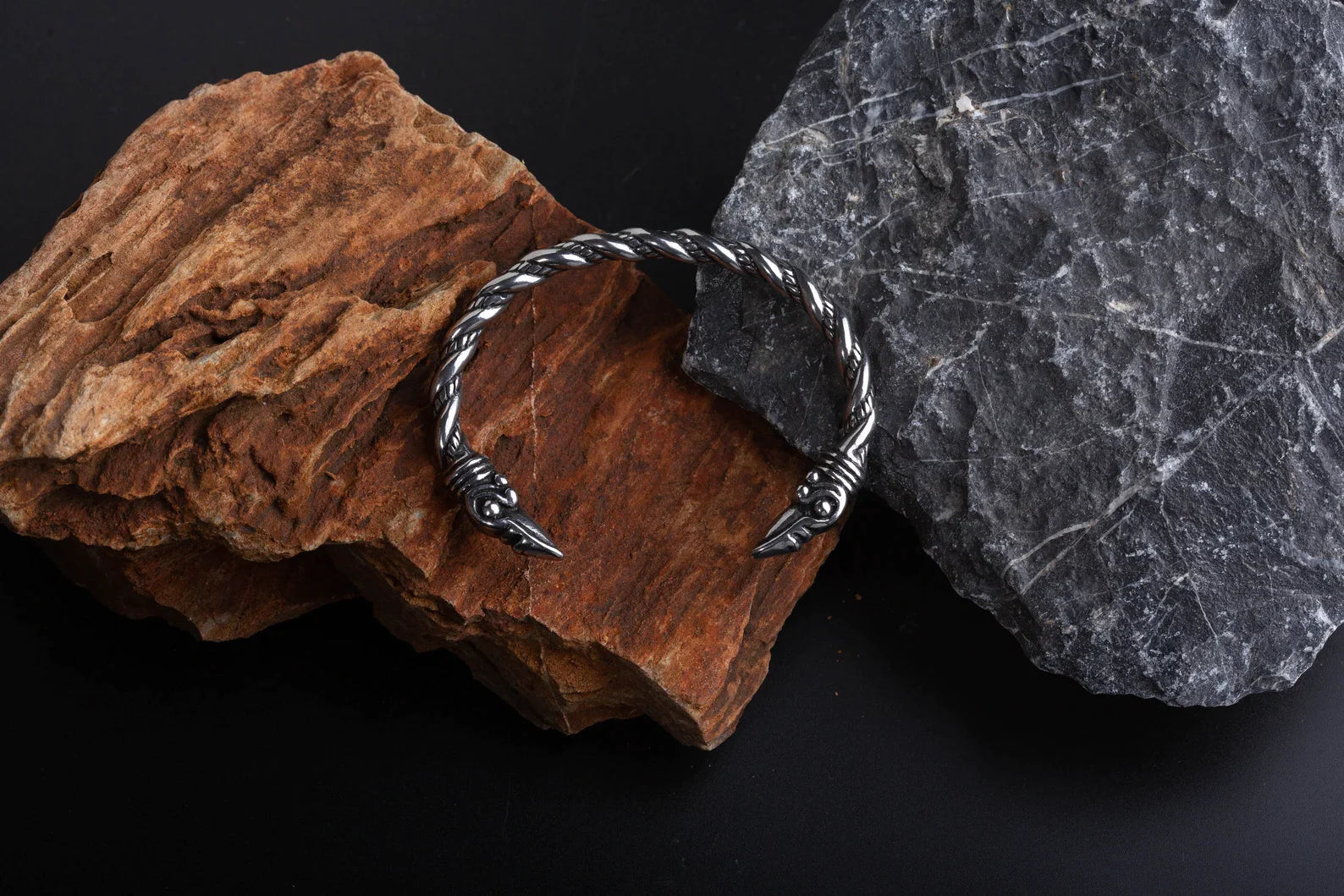 Raven norse armring
