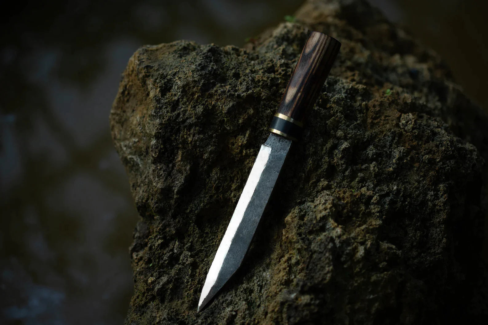 Hand forged viking knife