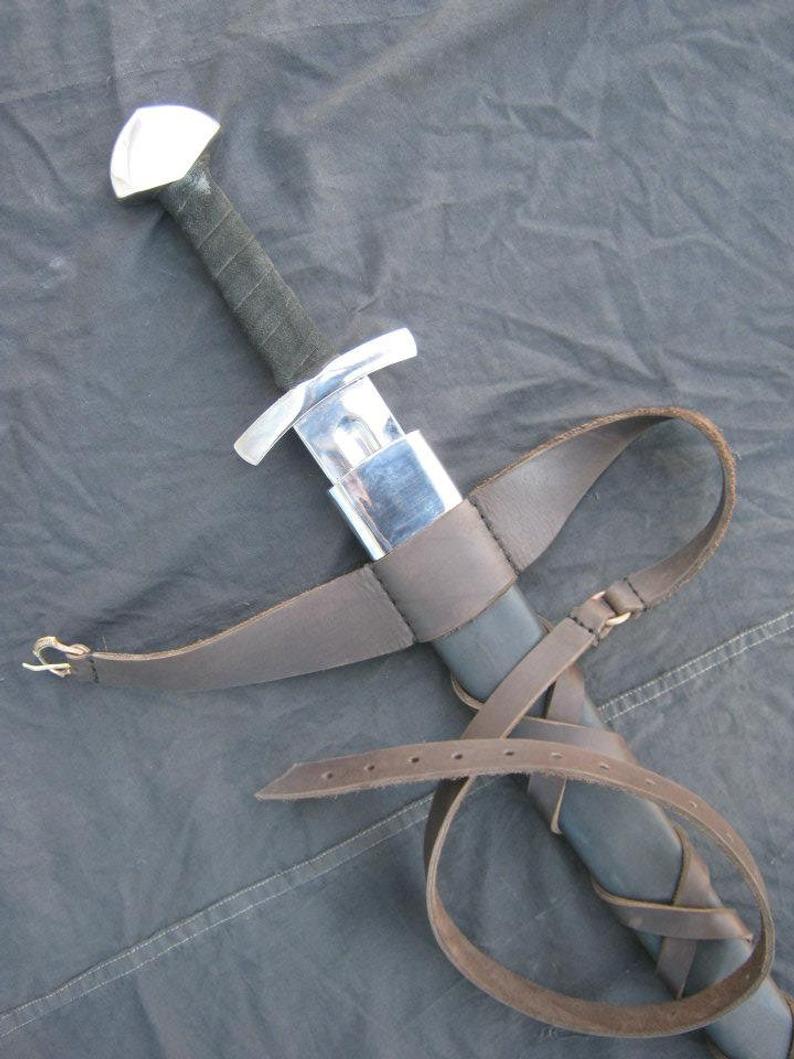 Hand forged buhurt sword