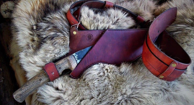 Authentic viking knife