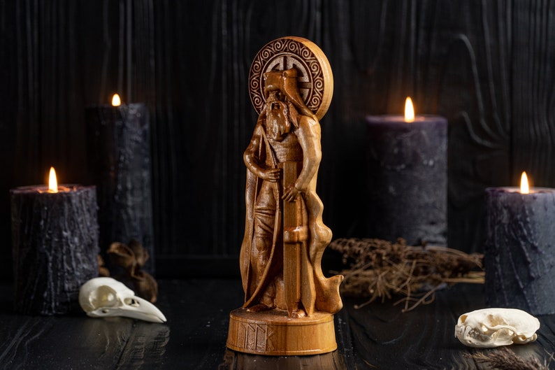 Ullr norse figurine